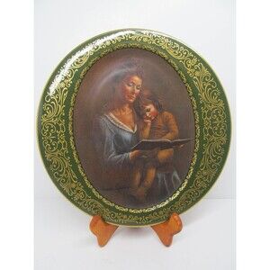 Pickard Irene Spencer Story Time "Mothers Love" Series 9 1/2" Plate Made In USA